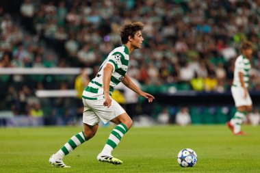 Eduardo Quaresma seen during Champions League 25 26 league phase game between Sporting CP and FC Kairat Almaty (Maciej Rogowski/ Ball Raw Images)