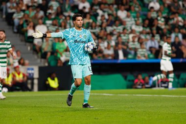 Joao Virginha seen during Champions League 25 26 league phase game between Sporting CP and FC Kairat Almaty (Maciej Rogowski/ Ball Raw Images)