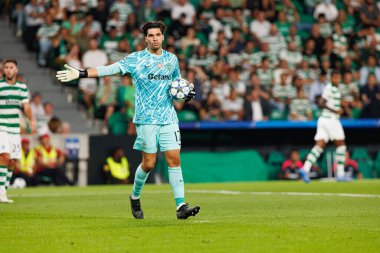 Joao Virginha seen during Champions League 25 26 league phase game between Sporting CP and FC Kairat Almaty (Maciej Rogowski/ Ball Raw Images)
