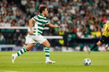 Eduardo Quaresma seen during Champions League 25 26 league phase game between Sporting CP and FC Kairat Almaty (Maciej Rogowski/ Ball Raw Images)