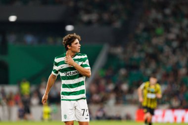 Eduardo Quaresma seen during Champions League 25 26 league phase game between Sporting CP and FC Kairat Almaty (Maciej Rogowski/ Ball Raw Images)