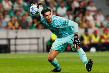Joao Virginha seen during Champions League 25 26 league phase game between Sporting CP and FC Kairat Almaty (Maciej Rogowski/ Ball Raw Images)