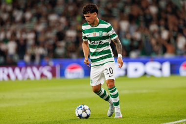 Maximiliano Araujo seen during Champions League 25 26 league phase game between Sporting CP and FC Kairat Almaty (Maciej Rogowski/ Ball Raw Images)