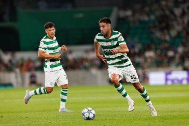 Goncalo Inacio seen during Champions League 25 26 league phase game between Sporting CP and FC Kairat Almaty (Maciej Rogowski/ Ball Raw Images)