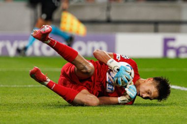Sherkhan Kalmurza seen during Champions League 25 26 league phase game between Sporting CP and FC Kairat Almaty (Maciej Rogowski/ Ball Raw Images)