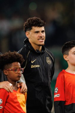 Maximiliano Araujo seen during Champions League 25 26 league phase game between Sporting CP and FC Kairat Almaty (Maciej Rogowski/ Ball Raw Images)