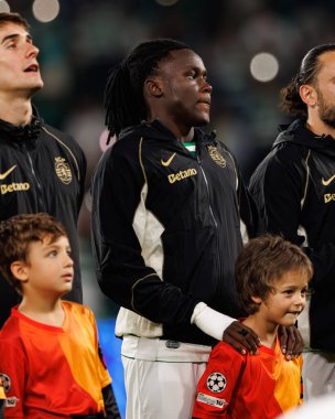 Geovany Quenda seen during Champions League 25 26 league phase game between Sporting CP and FC Kairat Almaty (Maciej Rogowski/ Ball Raw Images)