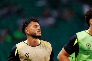 Luis Suarez seen during Champions League 25 26 league phase game between Sporting CP and FC Kairat Almaty (Maciej Rogowski/ Ball Raw Images)