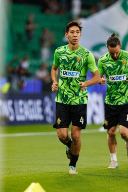 Damir Kasabulat seen during Champions League 25 26 league phase game between Sporting CP and FC Kairat Almaty (Maciej Rogowski/ Ball Raw Images)
