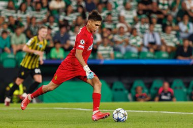  seen during Champions League 25 26 league phase game between Sporting CP and FC Kairat Almaty (Maciej Rogowski/ Ball Raw Images)
