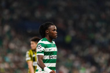 Geovany Quenda seen during Champions League 25 26 league phase game between Sporting CP and FC Kairat Almaty (Maciej Rogowski/ Ball Raw Images)