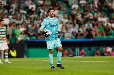 Joao Virginha seen during Champions League 25 26 league phase game between Sporting CP and FC Kairat Almaty (Maciej Rogowski/ Ball Raw Images)