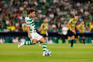 Eduardo Quaresma seen during Champions League 25 26 league phase game between Sporting CP and FC Kairat Almaty (Maciej Rogowski/ Ball Raw Images)