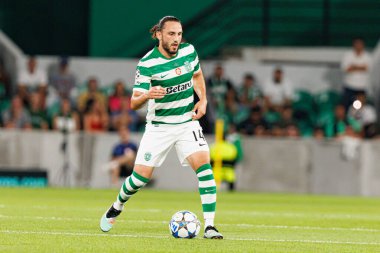 Giorgi Kochorashvili seen during Champions League 25 26 league phase game between Sporting CP and FC Kairat Almaty (Maciej Rogowski/ Ball Raw Images)