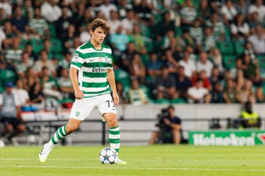 Eduardo Quaresma seen during Champions League 25 26 league phase game between Sporting CP and FC Kairat Almaty (Maciej Rogowski/ Ball Raw Images)