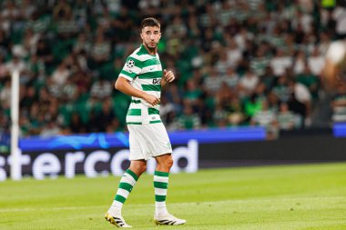 Goncalo Inacio seen during Champions League 25 26 league phase game between Sporting CP and FC Kairat Almaty (Maciej Rogowski/ Ball Raw Images)