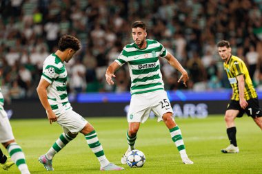 Goncalo Inacio seen during Champions League 25 26 league phase game between Sporting CP and FC Kairat Almaty (Maciej Rogowski/ Ball Raw Images)