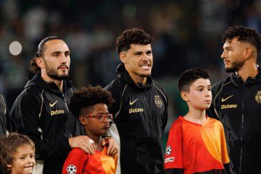 Maximiliano Araujo seen during Champions League 25 26 league phase game between Sporting CP and FC Kairat Almaty (Maciej Rogowski/ Ball Raw Images)