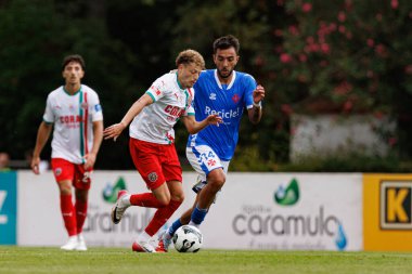 Simo Bouzaidi and Afonso Afonso seen during Taca De Portugal 25 26 game between OS Belenenses and CS Maritimo (Maciej Rogowski/ Ball Raw Images)