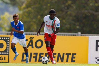Evandro Barros and Alberth Elis seen during Taca De Portugal 25 26 game between OS Belenenses and CS Maritimo (Maciej Rogowski/ Ball Raw Images)