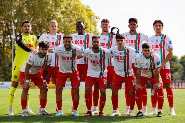 Team of Maritimo seen during Taca De Portugal 25 26 game between OS Belenenses and CS Maritimo (Maciej Rogowski/ Ball Raw Images)