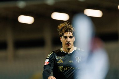 Gaizka Larrazabal seen during Liga Portugal game between teams of Casa Pia and FC Famalicao at Estadio Municipal Rio Maior (Maciej Rogowski/Ball Raw Images)