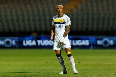 Marcos Vinicios Sorriso seen during Liga Portugal game between teams of Casa Pia and FC Famalicao at Estadio Municipal Rio Maior (Maciej Rogowski/Ball Raw Images)