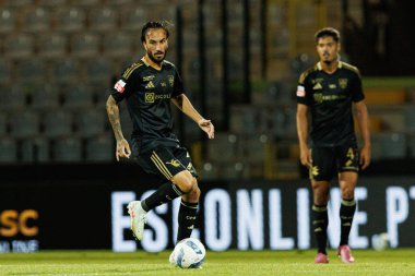 Sebastian Perez seen during Liga Portugal game between teams of Casa Pia and FC Famalicao at Estadio Municipal Rio Maior (Maciej Rogowski/Ball Raw Images)