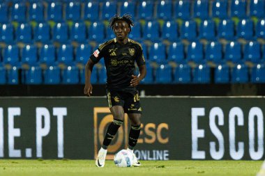 Renato Nhaga seen during Liga Portugal game between teams of Casa Pia and FC Famalicao at Estadio Municipal Rio Maior (Maciej Rogowski/Ball Raw Images)