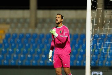 Lazar Carevic seen during Liga Portugal game between teams of Casa Pia and FC Famalicao at Estadio Municipal Rio Maior (Maciej Rogowski/Ball Raw Images)