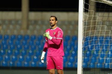 Lazar Carevic seen during Liga Portugal game between teams of Casa Pia and FC Famalicao at Estadio Municipal Rio Maior (Maciej Rogowski/Ball Raw Images)