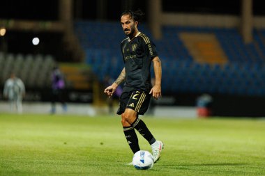 Sebastian Perez seen during Liga Portugal game between teams of Casa Pia and FC Famalicao at Estadio Municipal Rio Maior (Maciej Rogowski/Ball Raw Images)