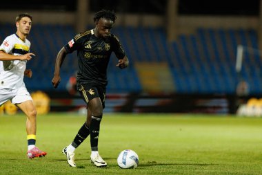 Renato Nhaga seen during Liga Portugal game between teams of Casa Pia and FC Famalicao at Estadio Municipal Rio Maior (Maciej Rogowski/Ball Raw Images)