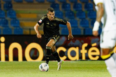 Andre Geraldes seen during Liga Portugal game between teams of Casa Pia and FC Famalicao at Estadio Municipal Rio Maior (Maciej Rogowski/Ball Raw Images)
