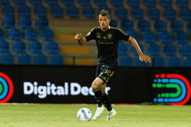 Andre Geraldes seen during Liga Portugal game between teams of Casa Pia and FC Famalicao at Estadio Municipal Rio Maior (Maciej Rogowski/Ball Raw Images)