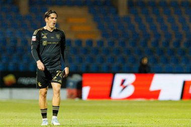 Gaizka Larrazabal seen during Liga Portugal game between teams of Casa Pia and FC Famalicao at Estadio Municipal Rio Maior (Maciej Rogowski/Ball Raw Images)