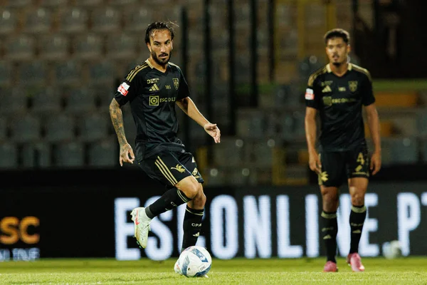 Sebastian Perez seen during Liga Portugal game between teams of Casa Pia and FC Famalicao at Estadio Municipal Rio Maior (Maciej Rogowski/Ball Raw Images)