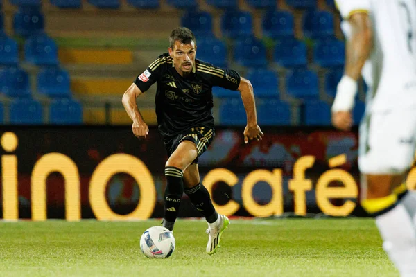 Andre Geraldes seen during Liga Portugal game between teams of Casa Pia and FC Famalicao at Estadio Municipal Rio Maior (Maciej Rogowski/Ball Raw Images)