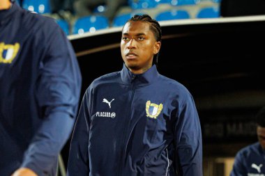 Leo Realpe seen during Liga Portugal game between teams of Casa Pia and FC Famalicao at Estadio Municipal Rio Maior (Maciej Rogowski/Ball Raw Images)