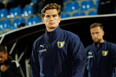 Tom Van De Looi seen during Liga Portugal game between teams of Casa Pia and FC Famalicao at Estadio Municipal Rio Maior (Maciej Rogowski/Ball Raw Images)