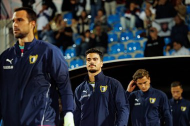 Rodrigo Pinheiro seen during Liga Portugal game between teams of Casa Pia and FC Famalicao at Estadio Municipal Rio Maior (Maciej Rogowski/Ball Raw Images)