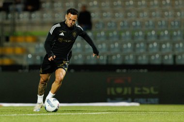 Tiago Morais seen during Liga Portugal game between teams of Casa Pia and FC Famalicao at Estadio Municipal Rio Maior (Maciej Rogowski/Ball Raw Images)