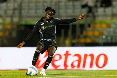 Renato Nhaga seen during Liga Portugal game between teams of Casa Pia and FC Famalicao at Estadio Municipal Rio Maior (Maciej Rogowski/Ball Raw Images)