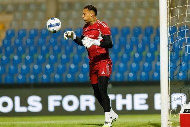 Patrick Sequeira seen during Liga Portugal game between teams of Casa Pia and FC Famalicao at Estadio Municipal Rio Maior (Maciej Rogowski/Ball Raw Images)