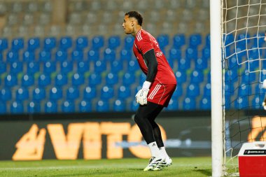 Patrick Sequeira seen during Liga Portugal game between teams of Casa Pia and FC Famalicao at Estadio Municipal Rio Maior (Maciej Rogowski/Ball Raw Images)