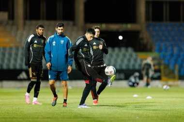 Kevin Prieto seen during Liga Portugal game between teams of Casa Pia and FC Famalicao at Estadio Municipal Rio Maior (Maciej Rogowski/Ball Raw Images)