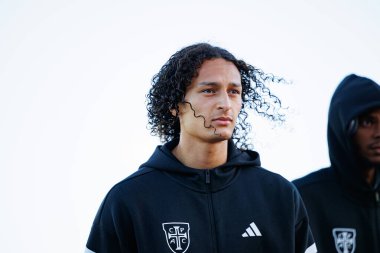 Fahem Benaissa-Yahia seen during Liga Portugal game between teams of Casa Pia and FC Famalicao at Estadio Municipal Rio Maior (Maciej Rogowski/Ball Raw Images)
