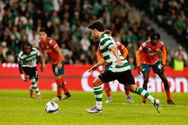 Pedro Goncalves  seen during Liga Portugal game between teams of Sporting CP and Moreirense FC at Estadio Jose Alvalade (Maciej Rogowski/Ball Raw Images)