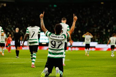 Luis Suarez  seen during Liga Portugal game between teams of Sporting CP and Moreirense FC at Estadio Jose Alvalade (Maciej Rogowski/Ball Raw Images)