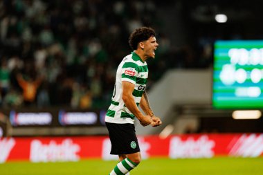 Maximiliano Araujo  seen during Liga Portugal game between teams of Sporting CP and Moreirense FC at Estadio Jose Alvalade (Maciej Rogowski/Ball Raw Images)